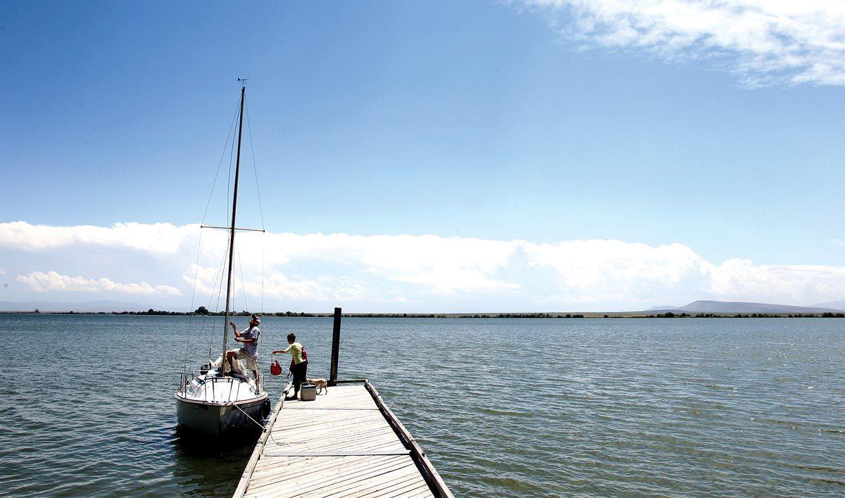 Lake Walcott Gets New Docks at Boat Ramp