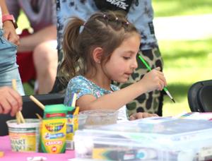 Kids Art in Park, Ice Cream Funday rule at City Park