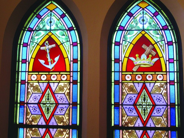 Emmanuel Christian Center windows discovered to be Tiffany glass