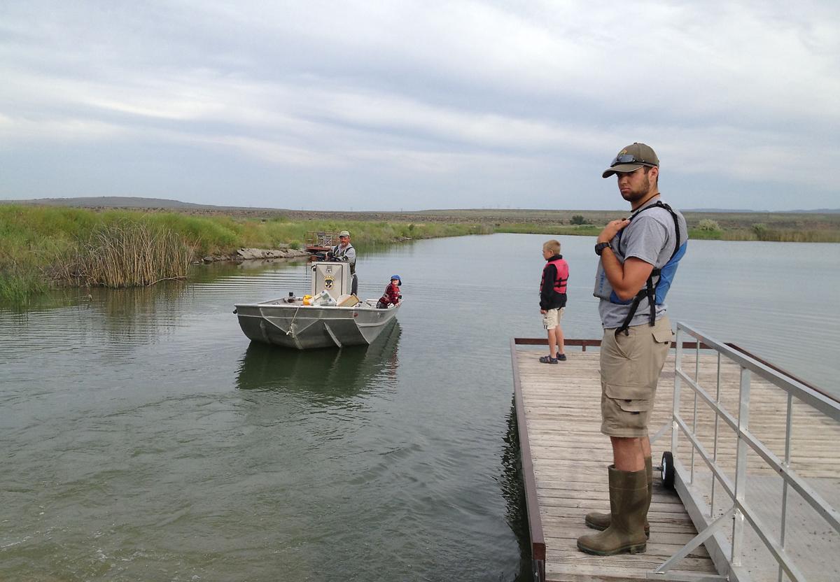 What's under the water at Dog Creek Reservoir? Outdoors and