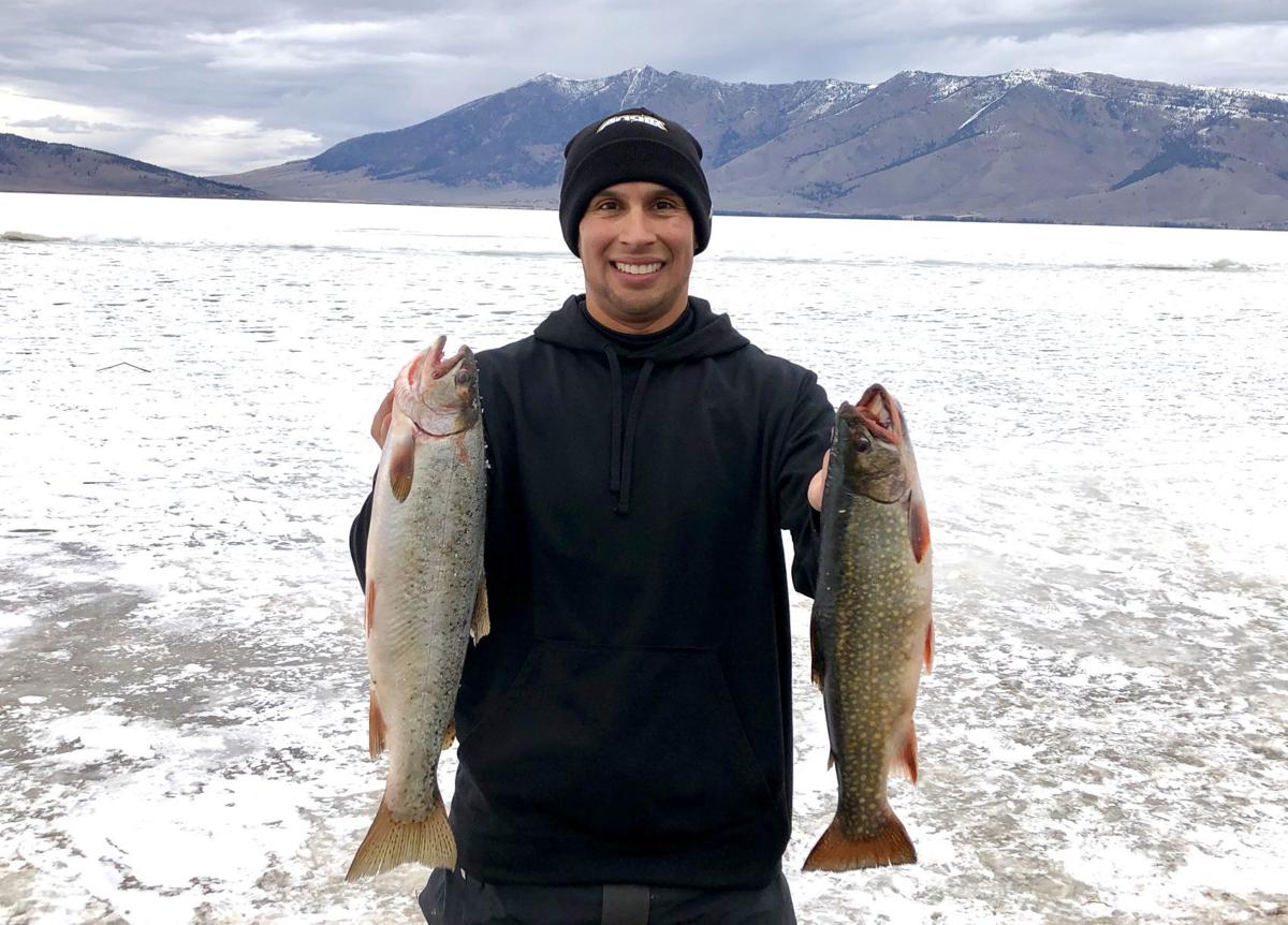 Henry's Lake ice fishing