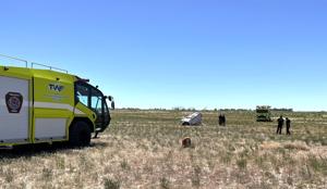 Helicopter pilot escapes serious injuries after Twin Falls airport crash