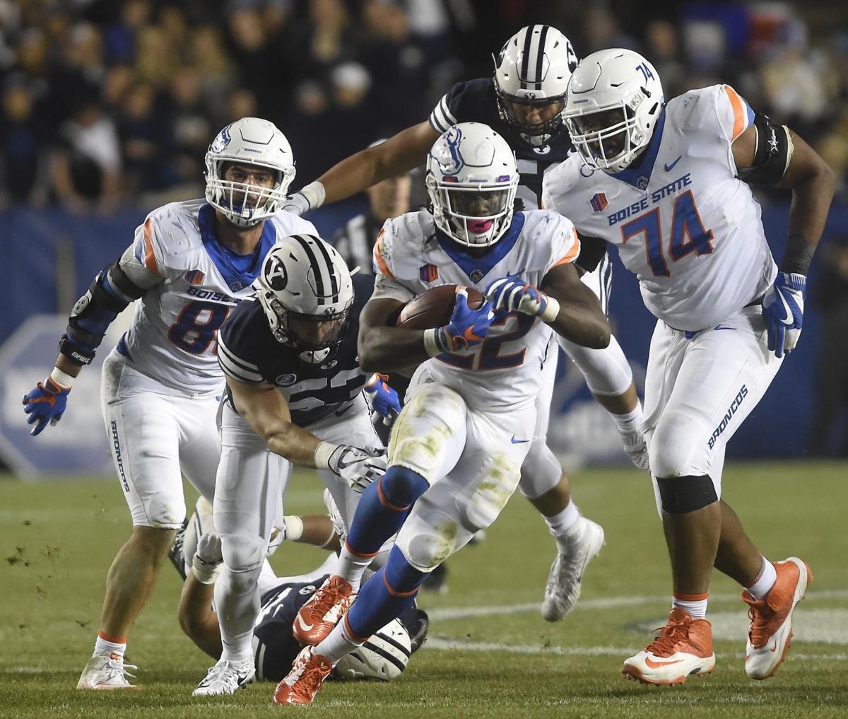 PHOTOS Football Boise State Vs. BYU Boise State University Broncos
