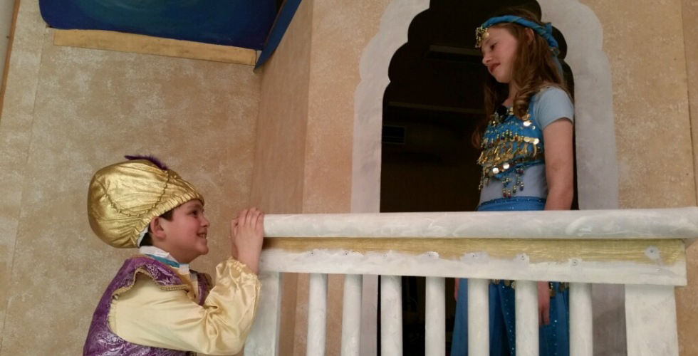 White Pine Elementary School's Production of "Aladdin."