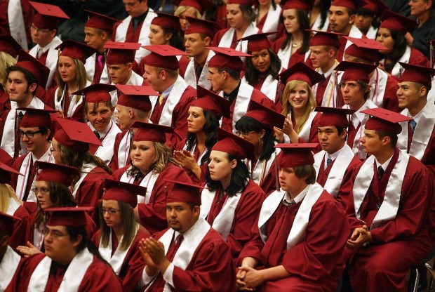 Facing the future: Canyon Ridge High School holds graduation ceremony