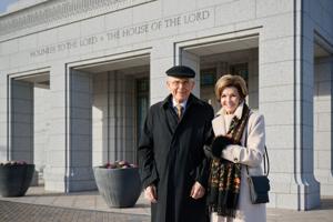 Church President Oaks dedicates Burley Temple