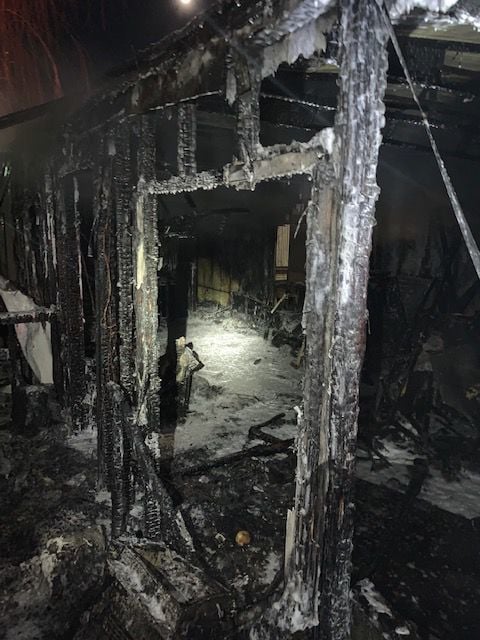 Burley house fire