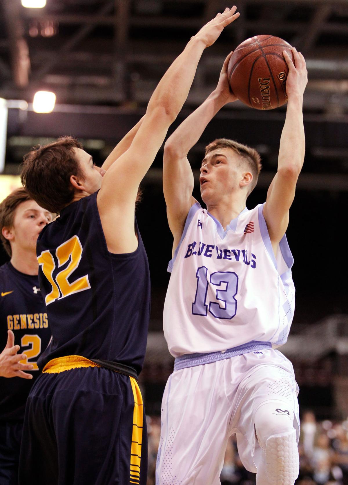 1A DII Boys State Basketball Championship - Dietrich Vs. Genesis Prep