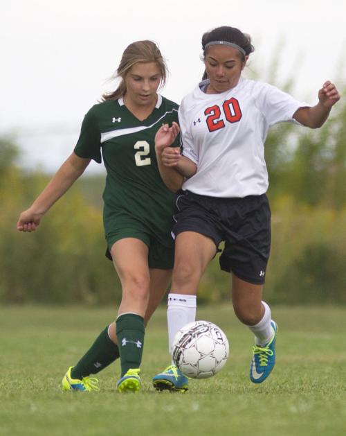 Jerome vs. Wood River girls soccer