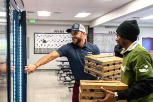 Chobani delivers commercial-grade fridges to local high schools