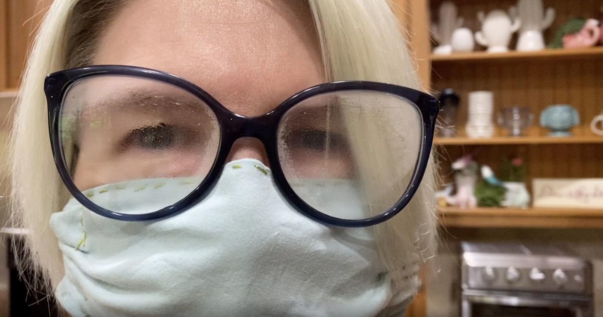 How to stop glasses from fogging up when wearing face mask