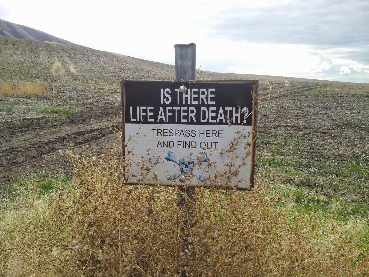 Trespass Sign