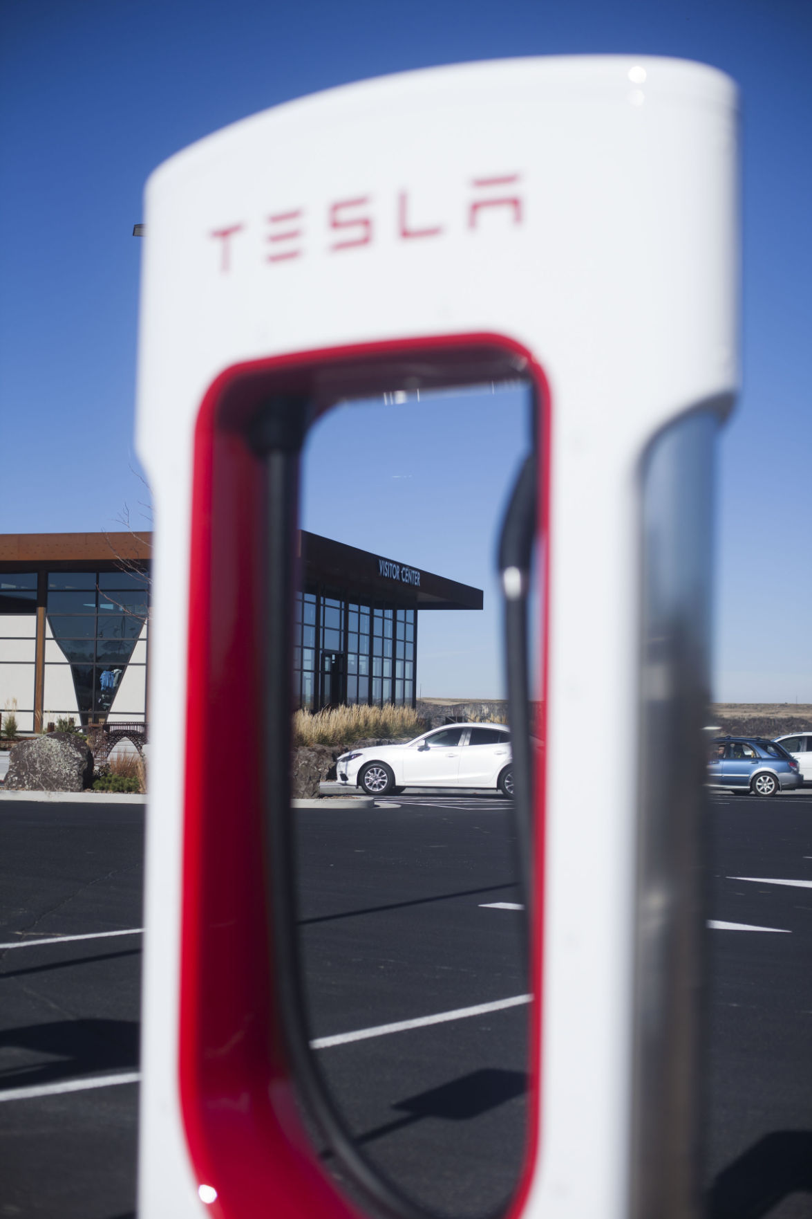 Gallery: Tesla Charging Stations at Twin Falls Visitor Center