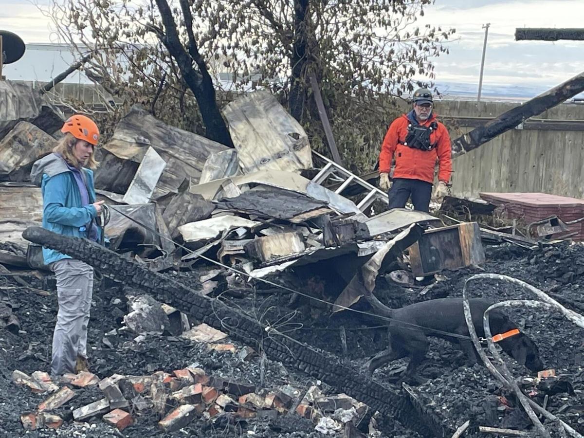 Victim's remains located in burned home near Buhl