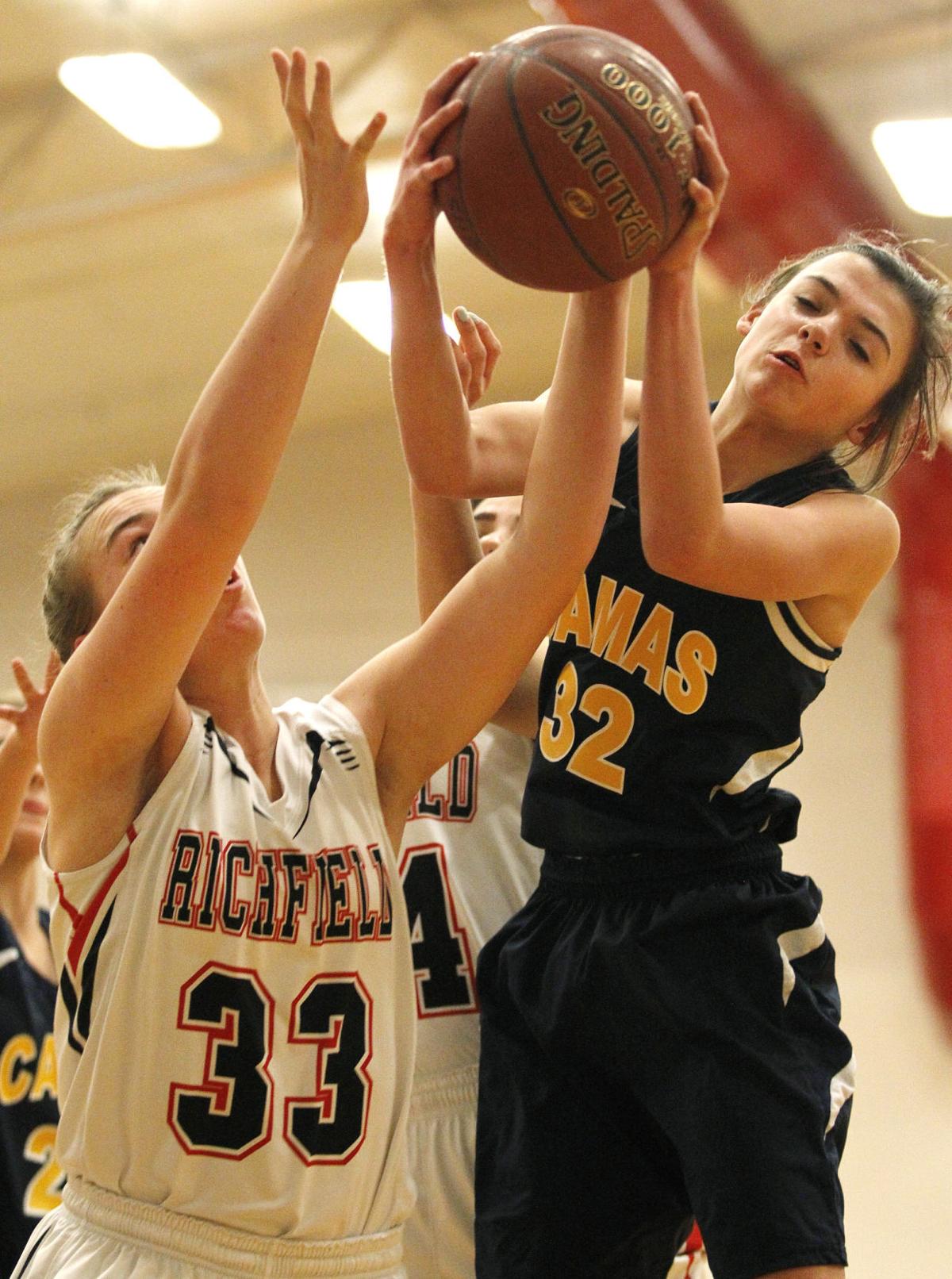 1A-II District Tournament - Camas County Vs. Richfield