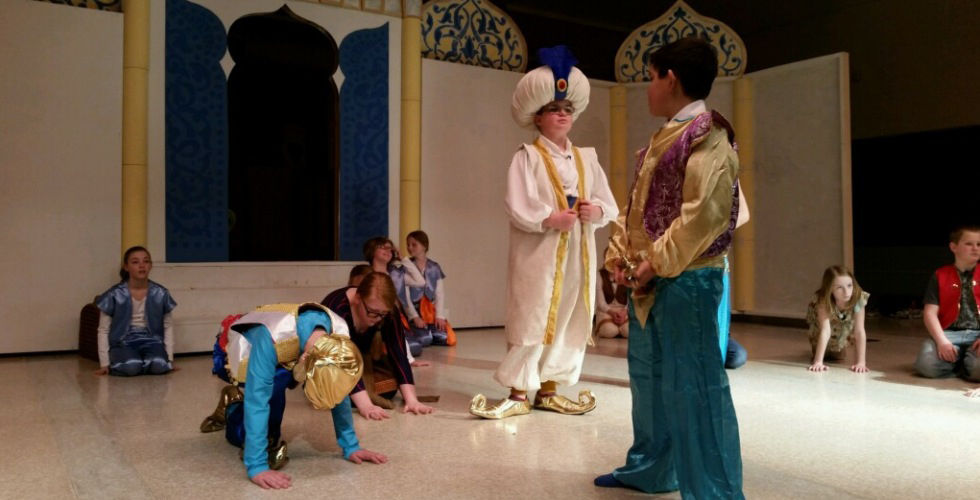 White Pine Elementary School's Production of "Aladdin"