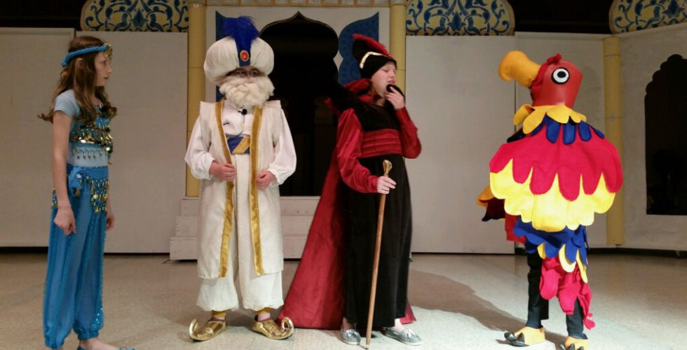 White Pine Elementary School's Production of "Aladdin."