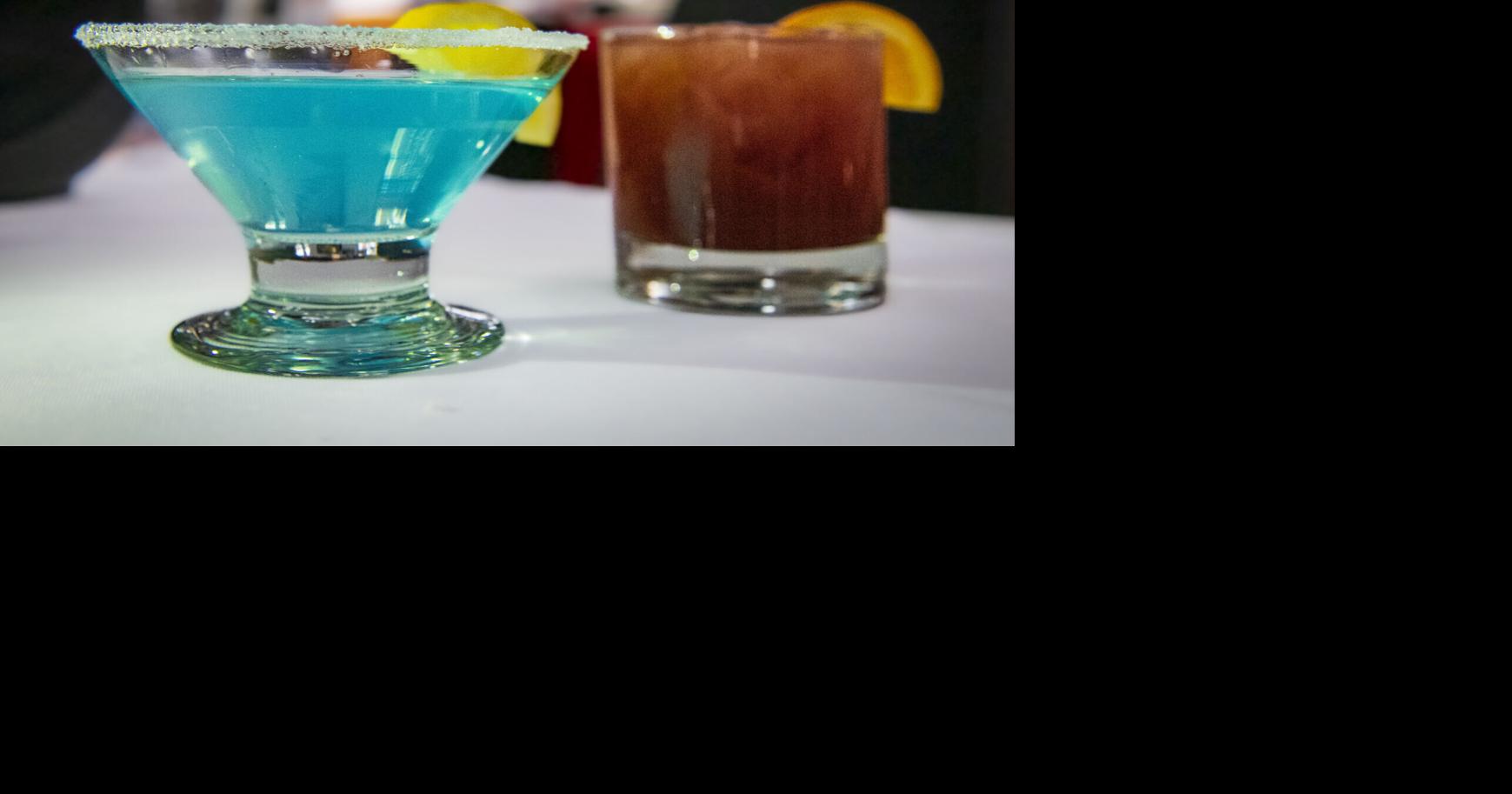 Sampling mocktails at Twin Falls library
