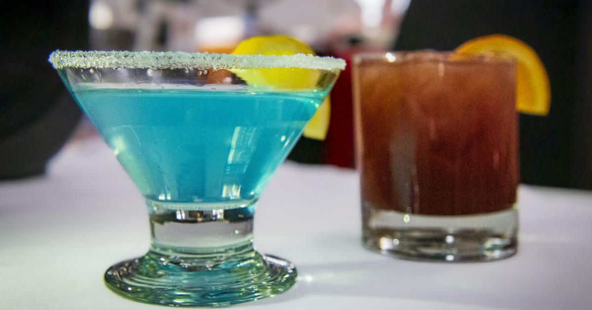 Library Mocktails Sampling mocktails at Twin Falls library