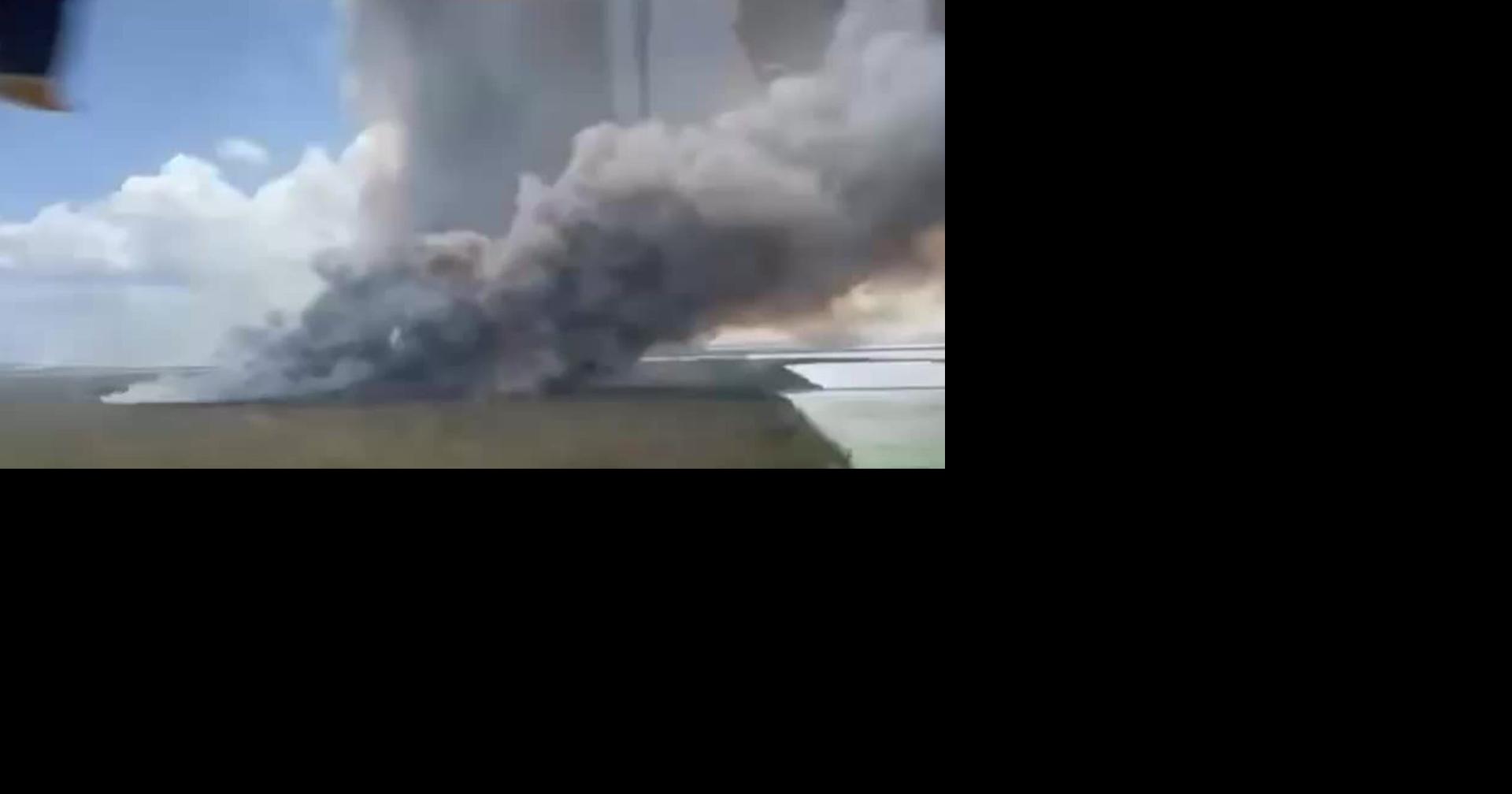 Second brushfire this week erupts in Miami-Dade County