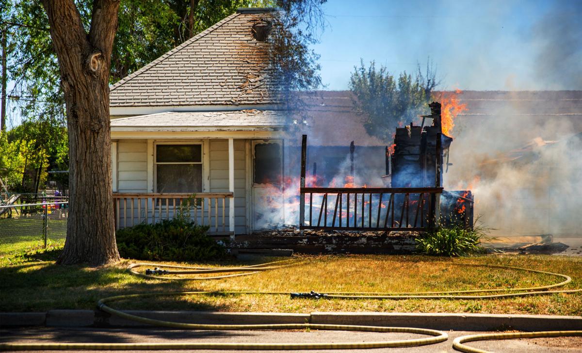 Fire for a cause Twin Falls firefighters hold controlled burn training