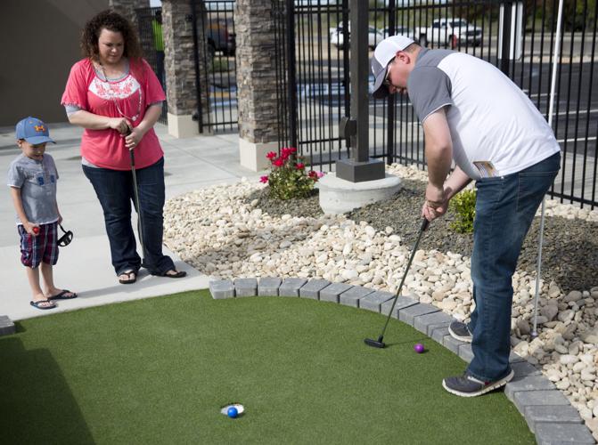 Putters Mini Golf Quick, fun entertainment here in Twin Falls