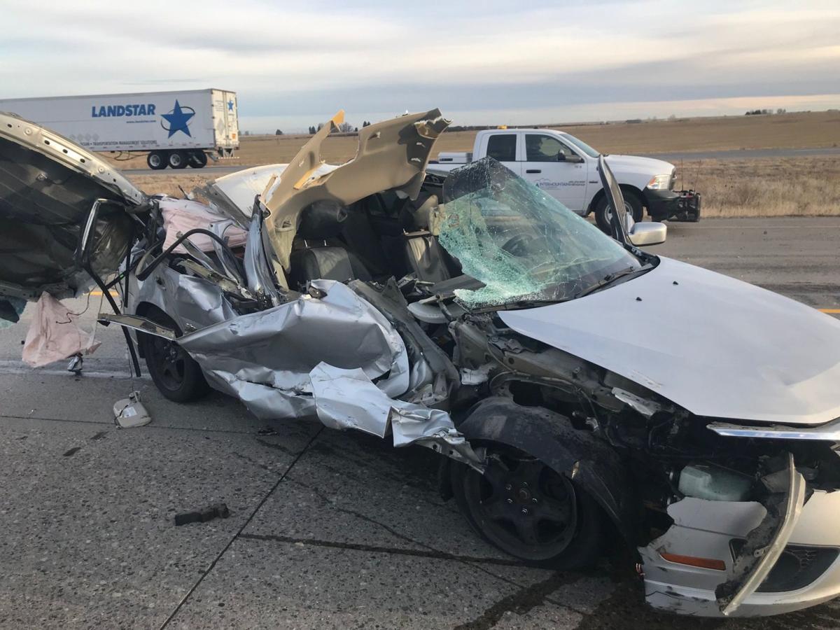 UPDATE: No injuries reported in I-84 crash