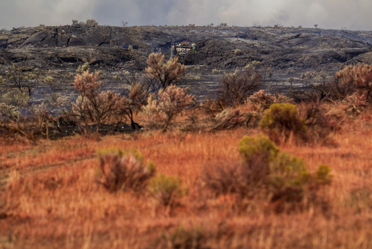 Drops Fire spreads more than 2,000 acres