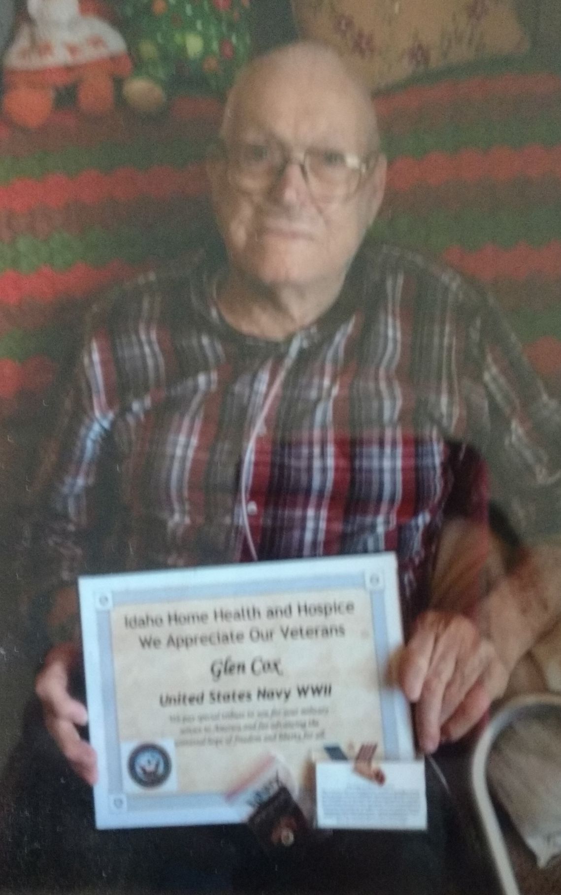Obituary: Glen H. Cox