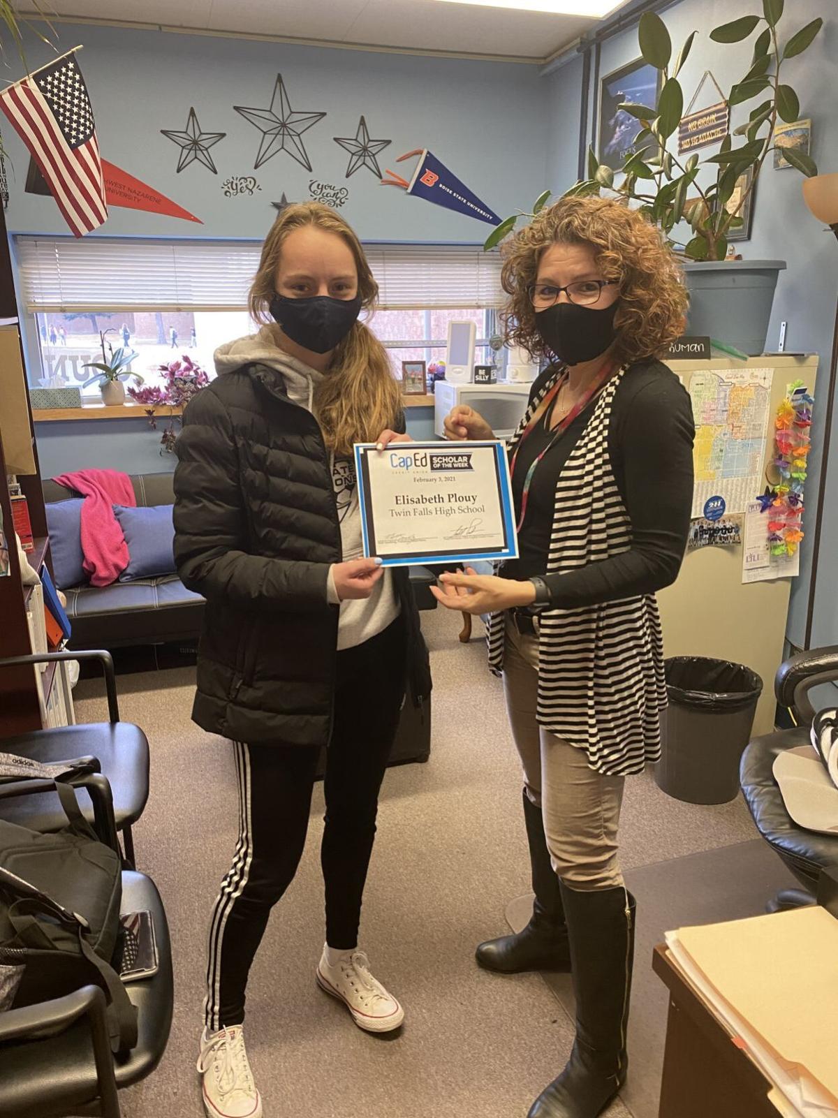 Scholar Of The Week Twin Falls High School S Elisabeth Plouy Southern Idaho Education Magicvalley Com