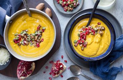 Recipe of the Day: Roasted Pumpkin and Sweet Potato Soup