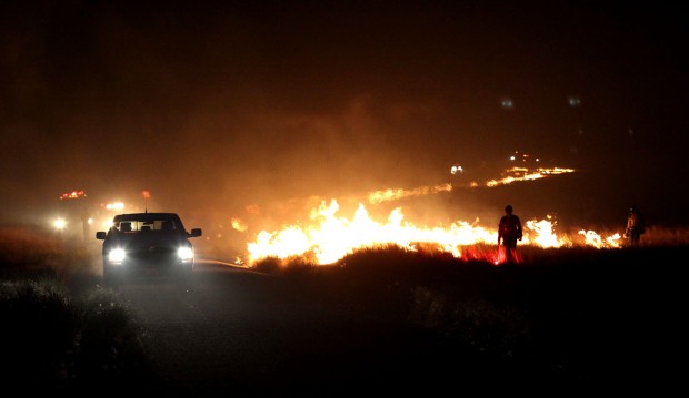 Kinyon Road Fire