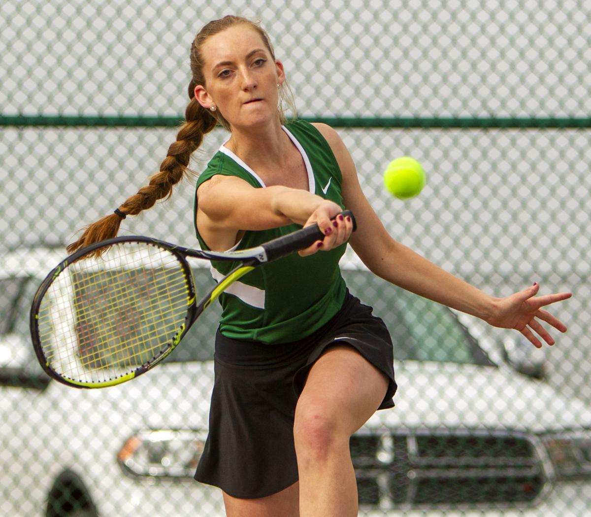 Burley Twin Falls split tennis matches Southern Idaho High School