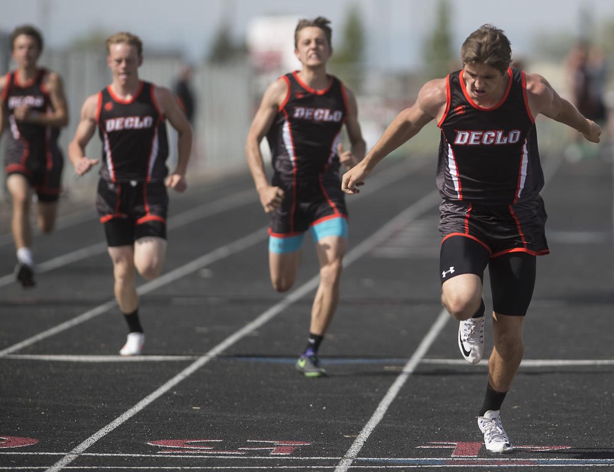 Repeat winners saturate 2A/3A district track meet Southern Idaho High