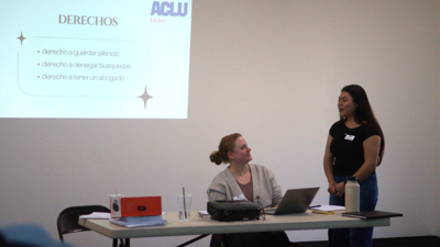 ACLU 'Know Your Rights' event brings community together