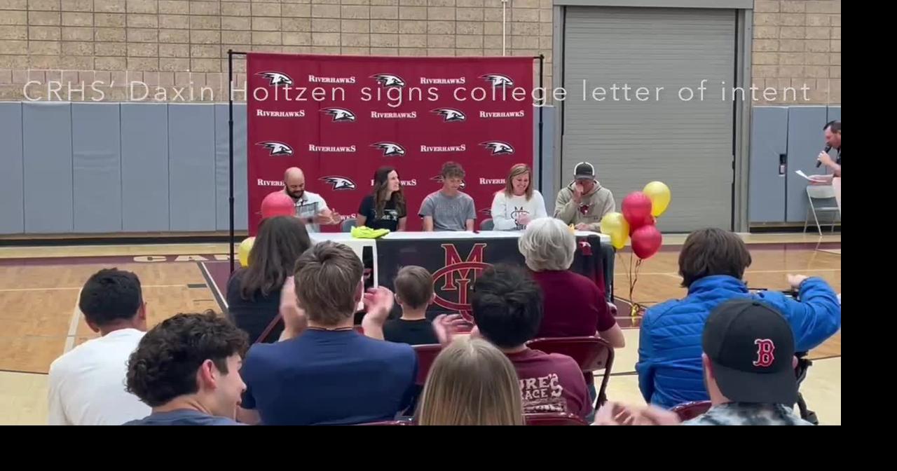 Canyon Ridge's Daxin Holtzen signs to Colorado Mesa University