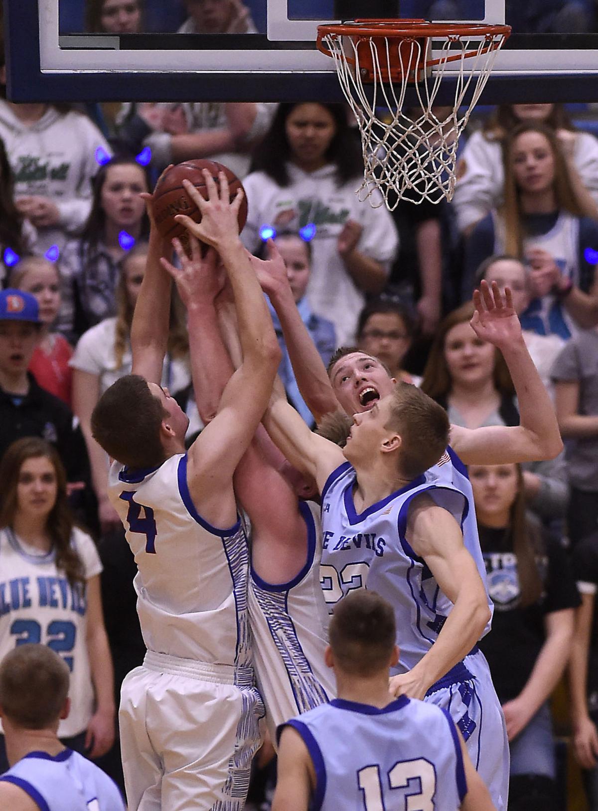 Boys Basketball Championships - Dietrich Vs. Rockland