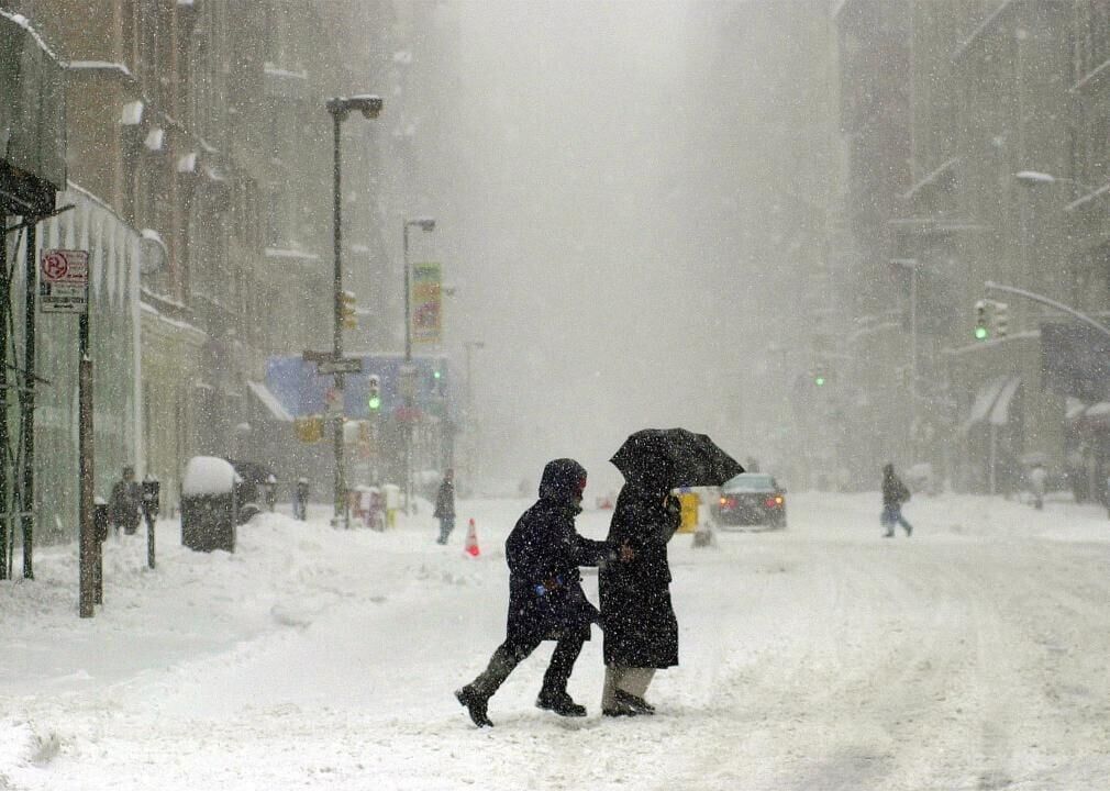 Snow, ice, wind and bitter cold pummels the northern US in dangerous winter  storm