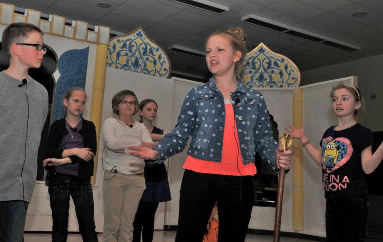White Pine Elementary School's Production of "Aladdin."