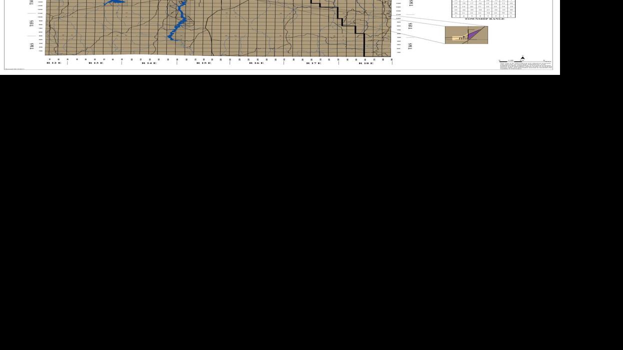Twin Falls County Zoning Map