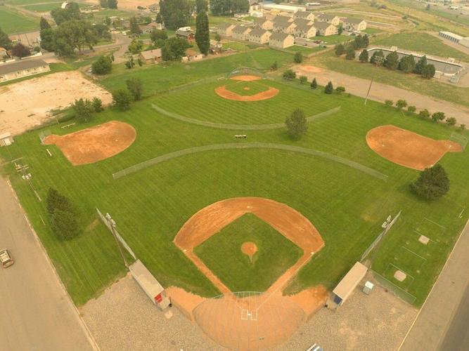 Ballfields after
