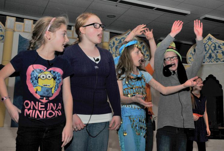 White Pine Elementary School's Production of "Aladdin."
