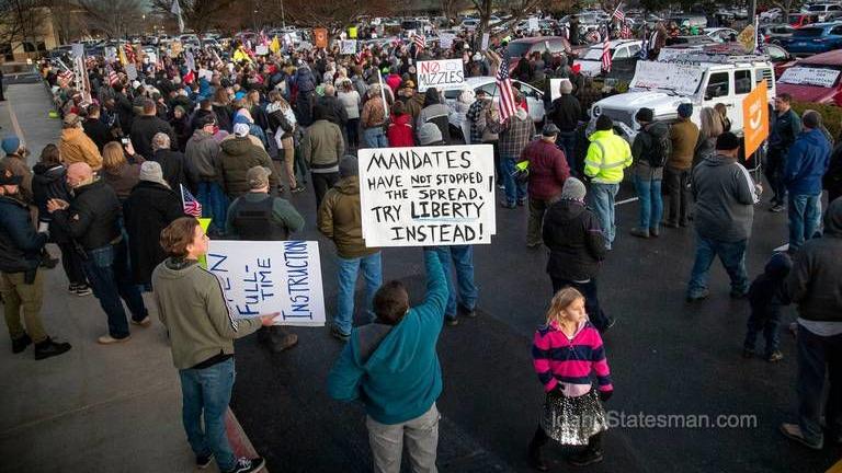Idaho View: We are done listening to wrong message from Idaho's pro-virus, anti-mask protesters | Columnists - Vimarsana News