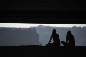Soaking in the breathtaking views of the Snake River Canyon