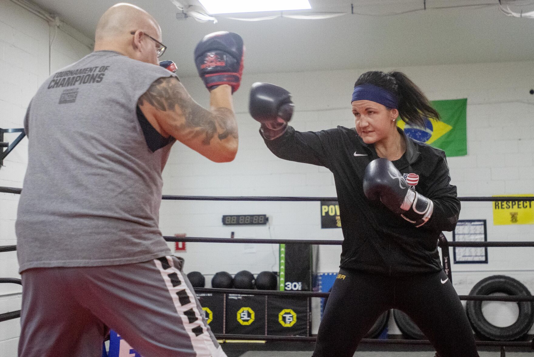 Twin Falls boxer Kendra Samargis fights for her Olympic dream picture picture