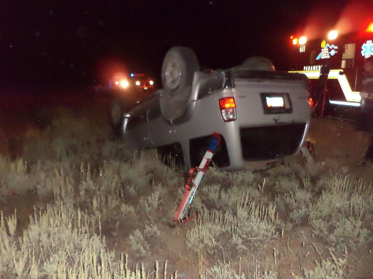 Blaine County rollover