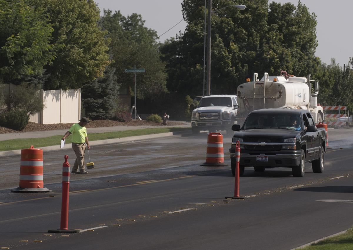 Construction on Eastland Road