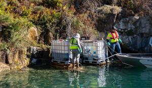 ISDA concludes this year's quagga mussel treatment