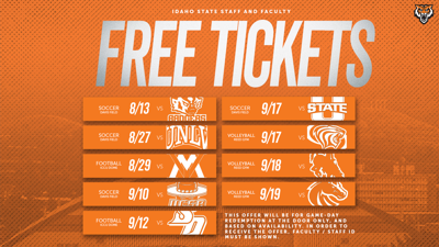 Free Employee Tickets Available Now for Saturday's Football Game