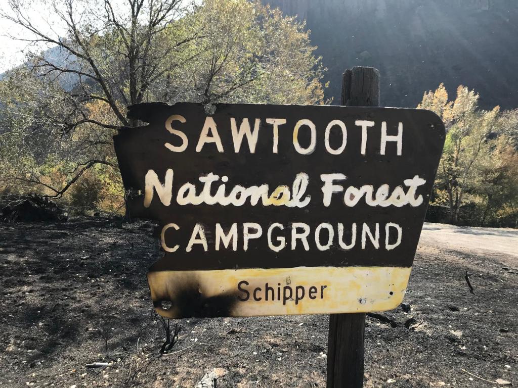 Badger Fire Pushing Again Toward Magic Mountain Mini Cassia Magicvalley Com